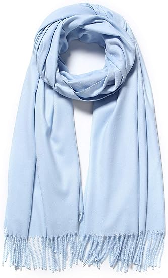 Silky Solid Soft Pashmina Shawl Stole