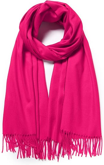 Silky Solid Soft Pashmina Shawl Stole