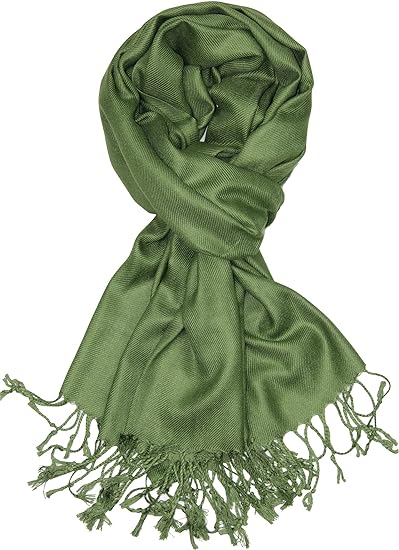 Silky Solid Soft Pashmina Shawl Stole