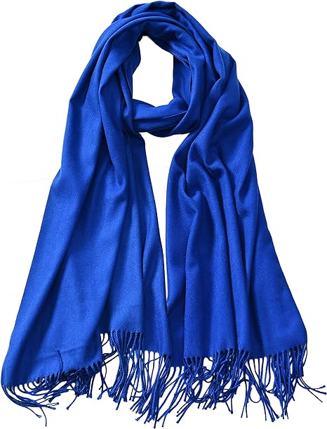 Silky Solid Soft Pashmina Shawl Stole