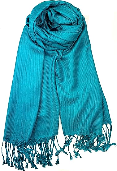 Silky Solid Soft Pashmina Shawl Stole