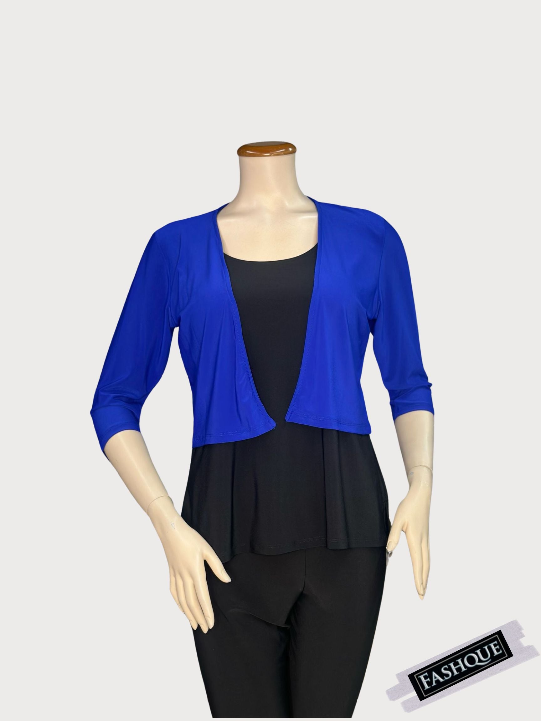 FASHQUE - Bolero with 3/4 Sleeves - T360