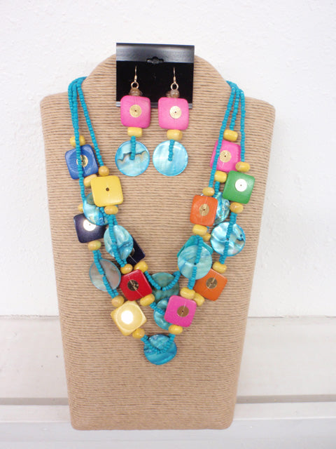 Necklace Set and Earrings