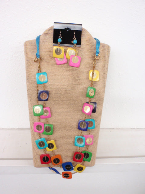 Necklace Set and Earrings