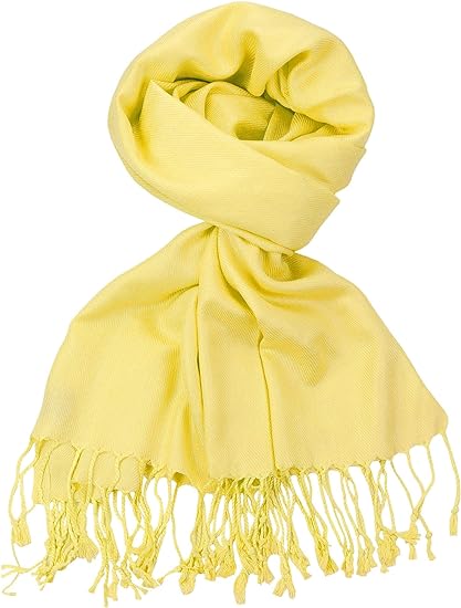 Silky Solid Soft Pashmina Shawl Stole