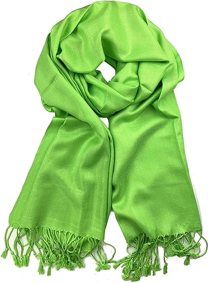 Silky Solid Soft Pashmina Shawl Stole