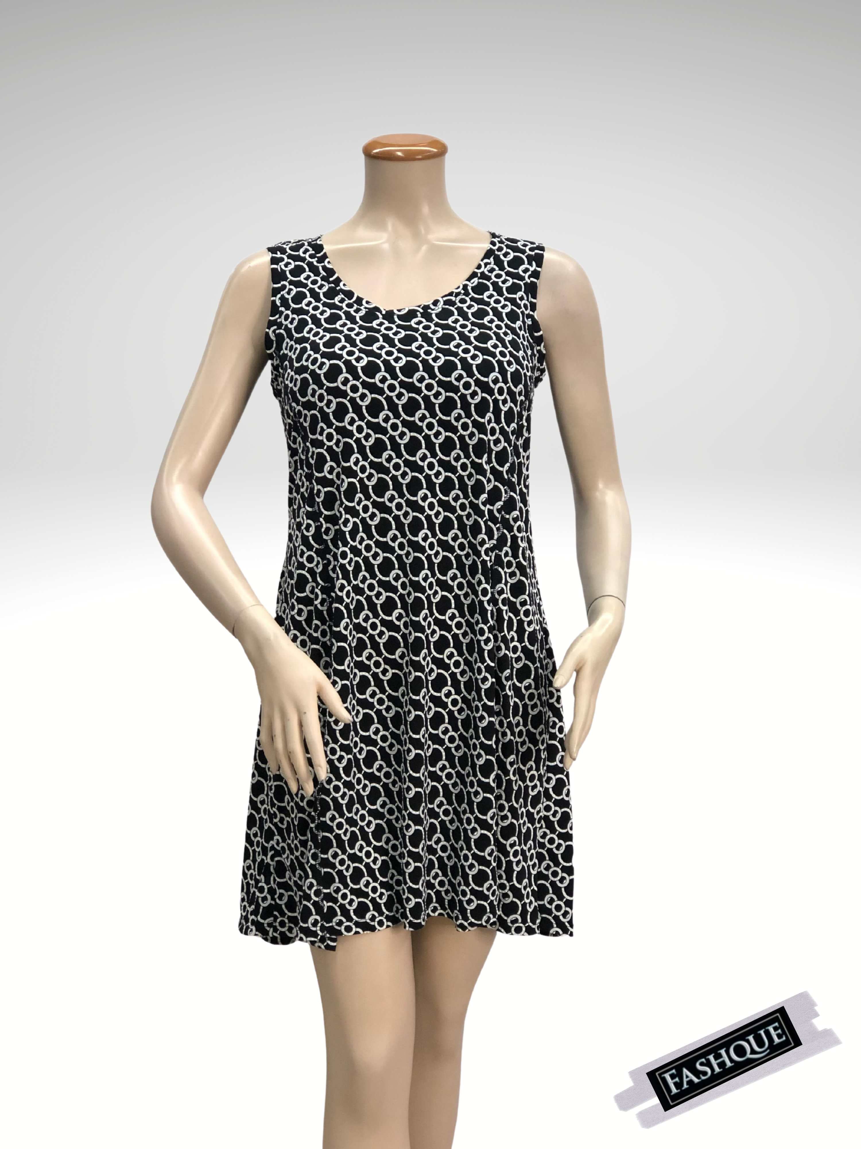 FASHQUE - Swing Pullover Tank Dress  - D008